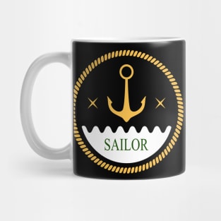 The sailor anchor Mug